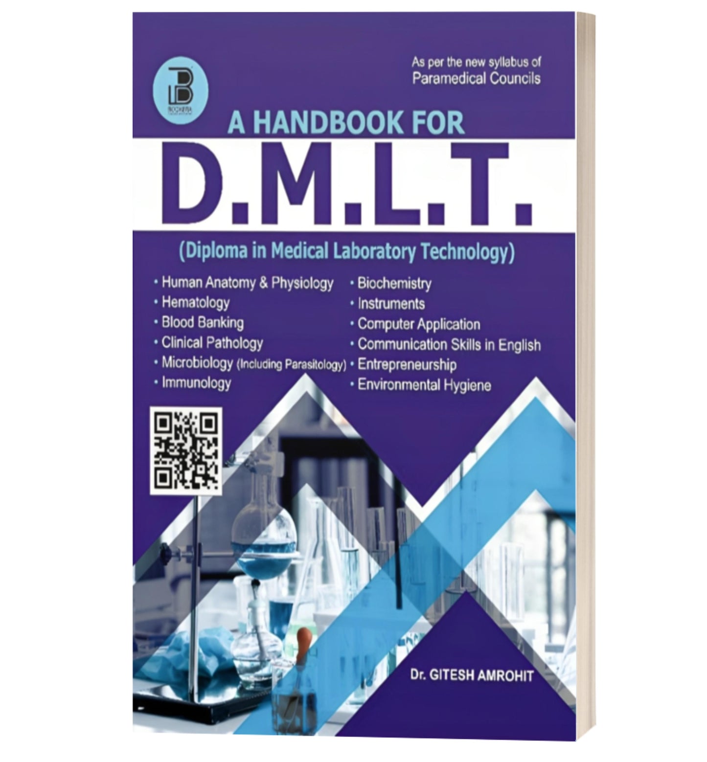 A Handbook of DMLT (Diploma in Medical Lab. Technology)