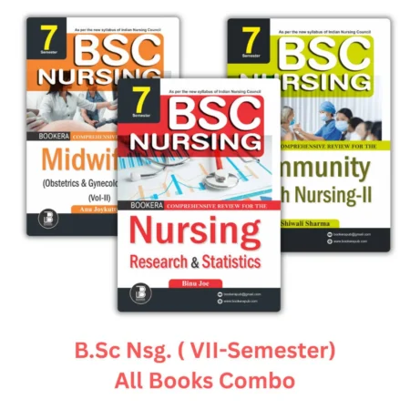 B.Sc Nsg. ( VI-Semester) All Books Combo flat 20% Off